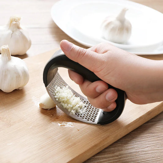 Stainless Steel Easy Garlic Press